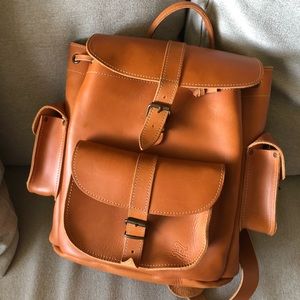 Grafea Leather Backpack